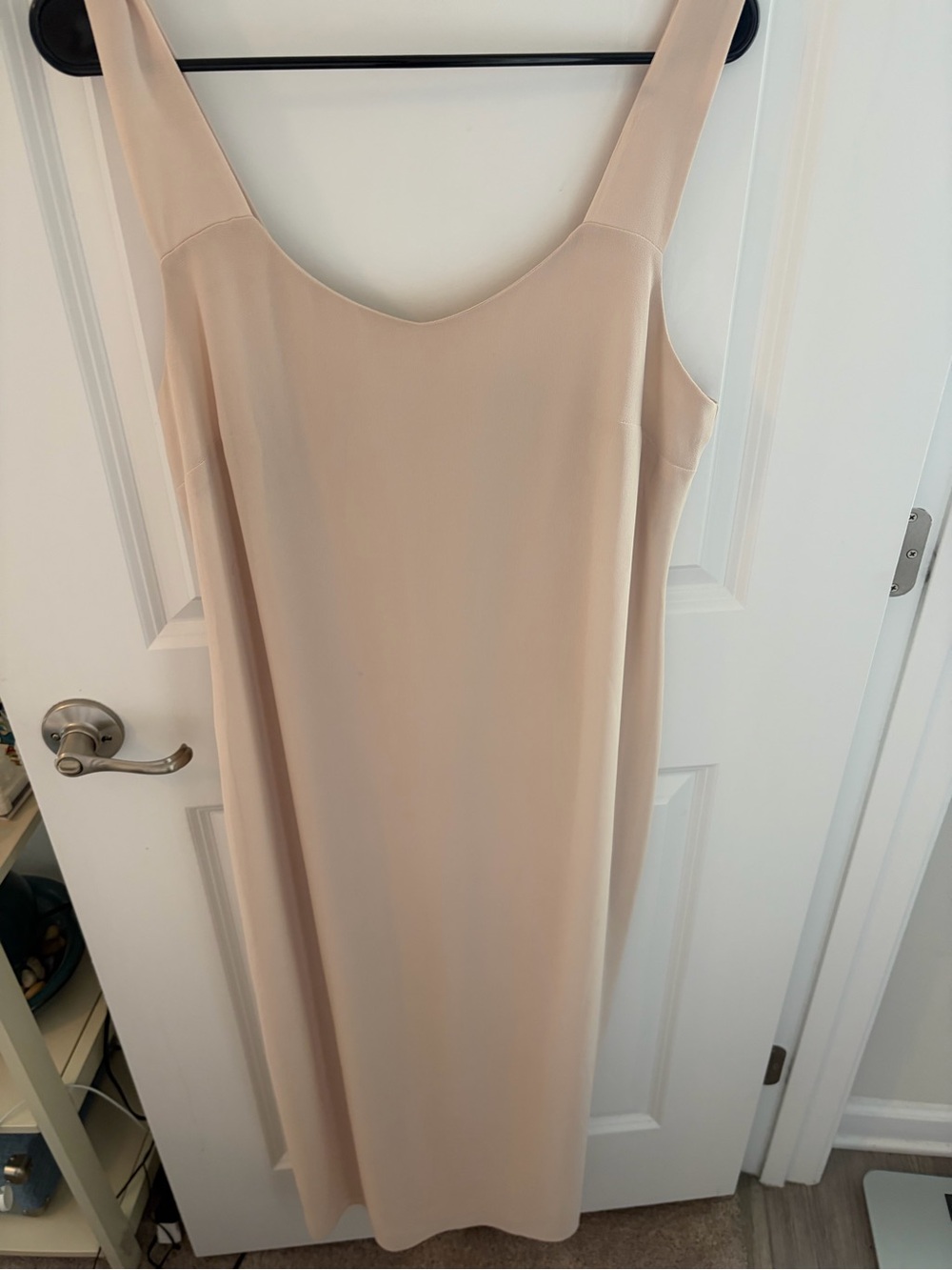 Patra Petite Cream Slip Dress